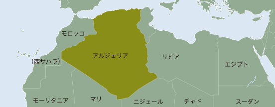 マップ（アルジェリア）