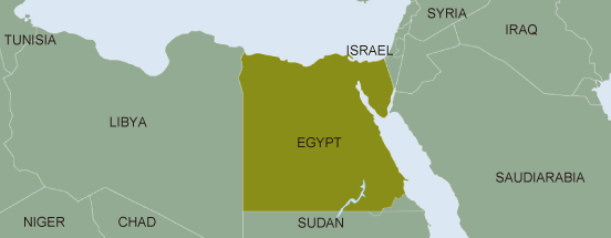 area map（Egypt）