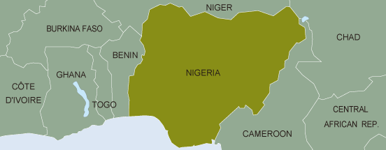 area map（Nigeria）