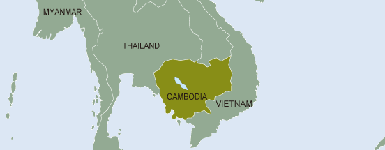 area map（Cambodia）