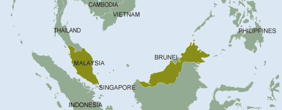 area map（Malaysia）