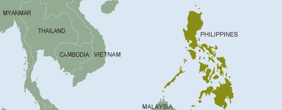 area map（Philippines）