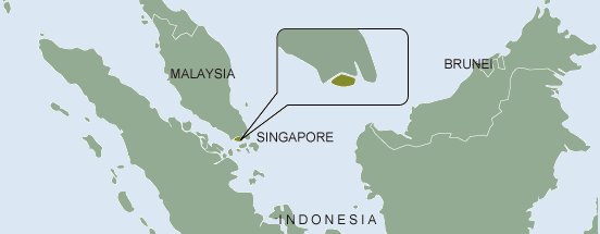 area map（Singapore）