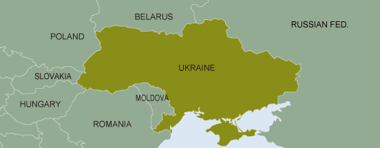area map（Ukraine）