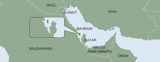 area map（Bahrain）