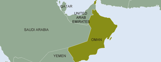 area map（Oman）