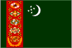national flag（Turkmenistan）