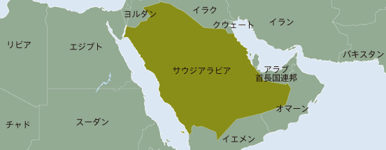 マップ（サウジアラビア）