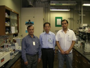 Dr.Hideshi Hattori, Professor Emeritus, Hokkaido University(Center), at KFUPM