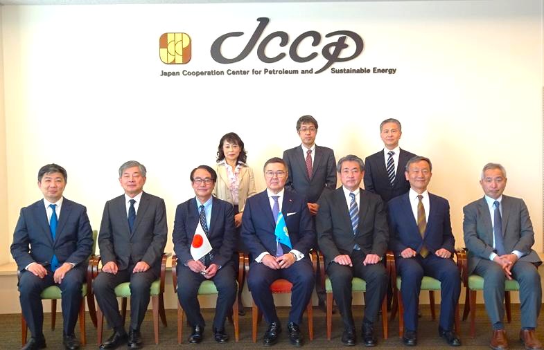 Kazakhstan Ambassador Visits JCCP Headquarters