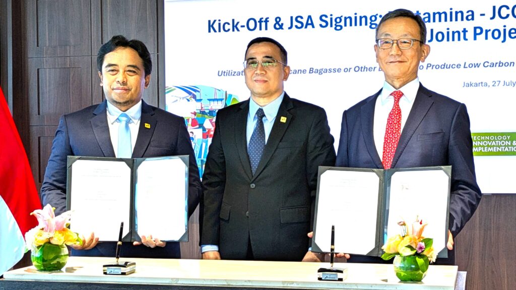 共同事業「砂糖きび残渣（バガス）等を原料とする次世代燃料生産」に関する合意文書締結